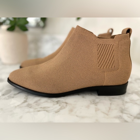 Vivaia Square Toe Ryan Pro Water Repellent Ankle Boots Nutmeg Tan Size 10 - Picture 10 of 16